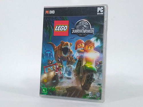 Jogo Pc Jurassic World Lego Parque Dinossauro P/ Pc Dvd 4518